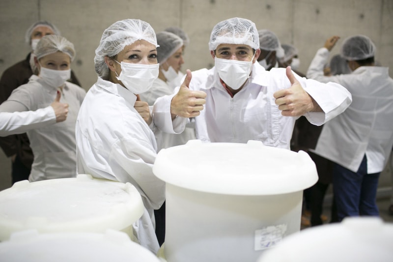 Visiting the largest commercial bakery in Chile